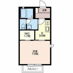 鈴鹿市駅 徒歩9分 2階の物件間取画像